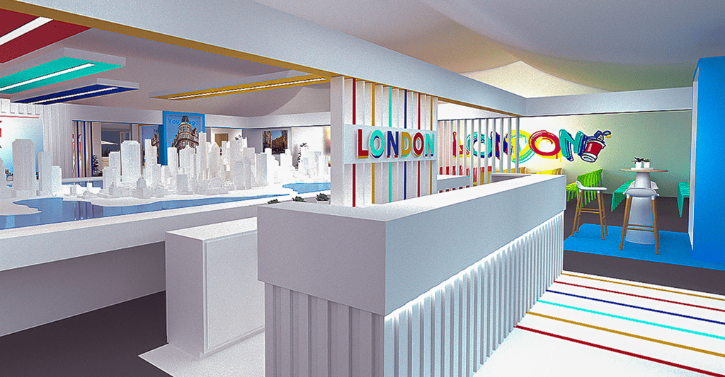 London Pavilion MIPIM 2024 - 3D global view