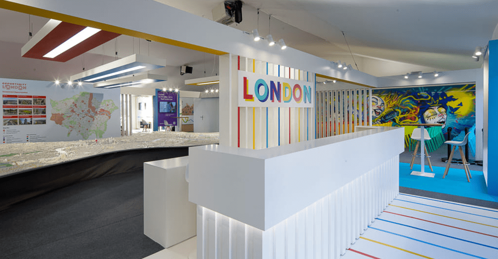 Pavillon London MIPIM 2024 - Vue globale
