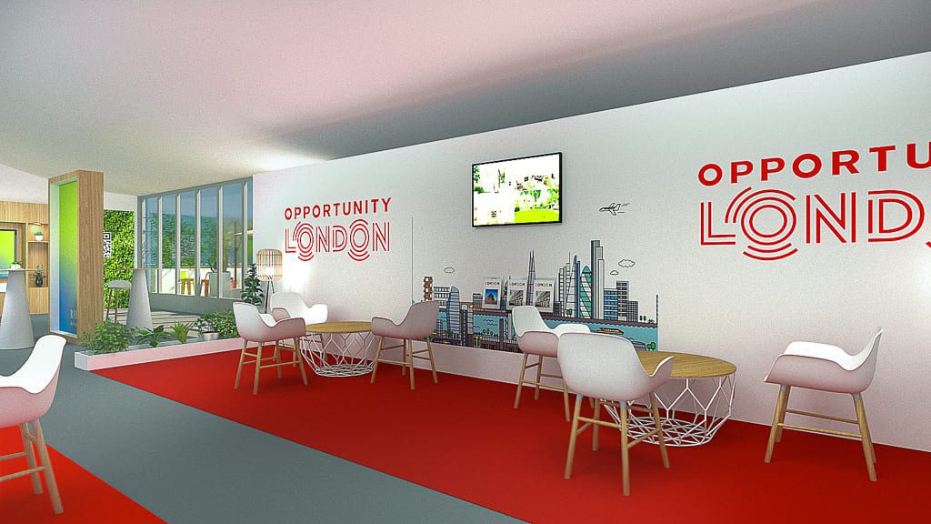 London Pavilion MPIM 2024 - 3D View - Sponsor area