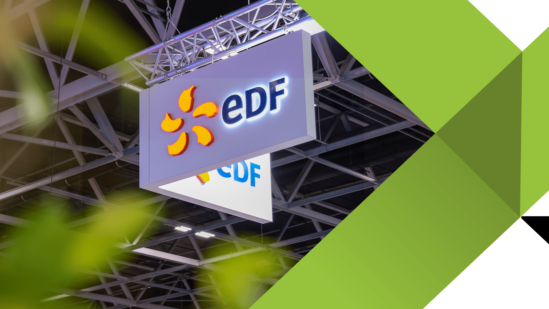 EDF à l’AMIF : un stand éco-conçu, modulable et pilotable