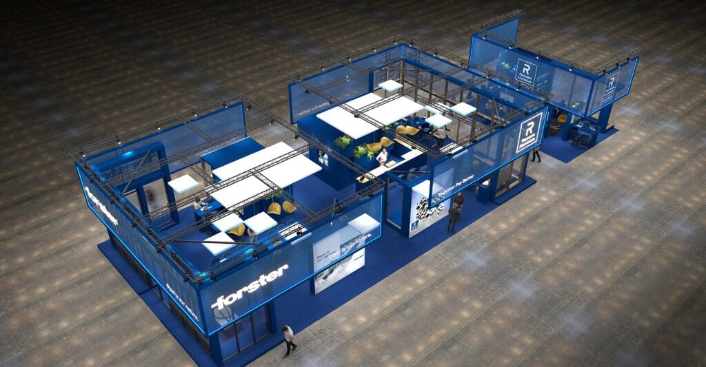 ReynaersGroup - Batimat 2026 - Stand Réutilisable - 3D