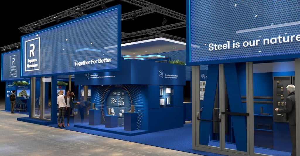 ReynaersGroup - Batimat 2026 - Stand Réutilisable - 3D