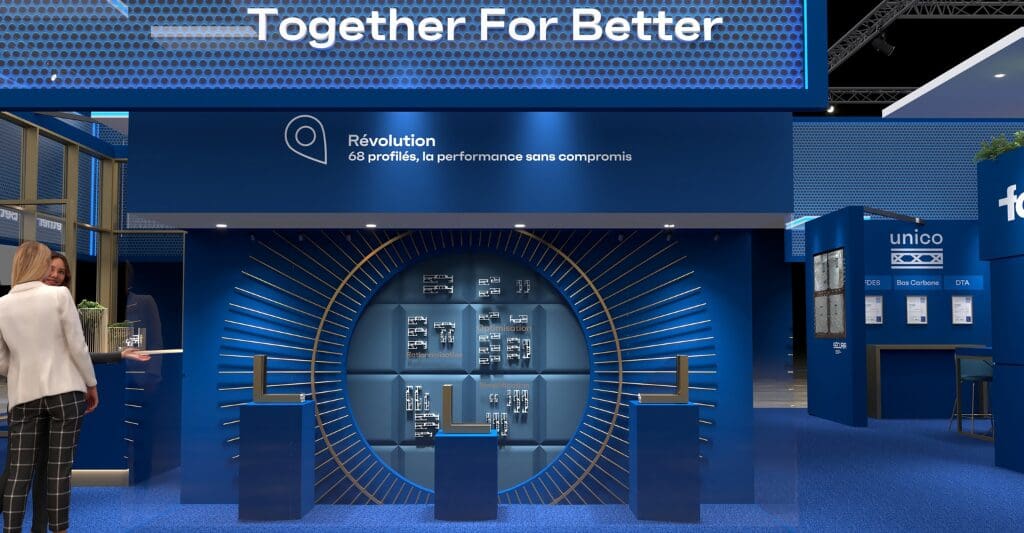 ReynaersGroup - Batimat 2026 - Stand Réutilisable - 3D