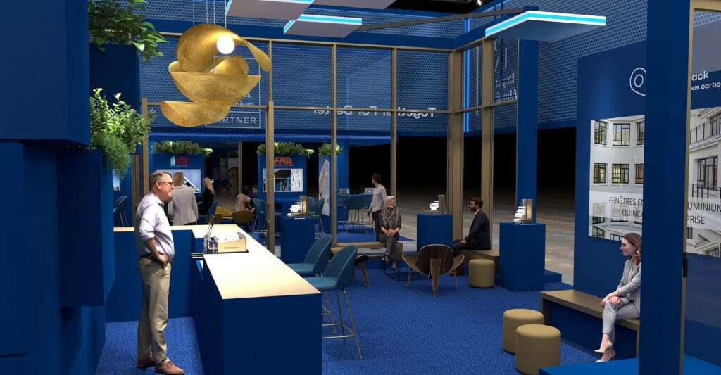 ReynaersGroup - Batimat 2026 - Stand Réutilisable - 3D