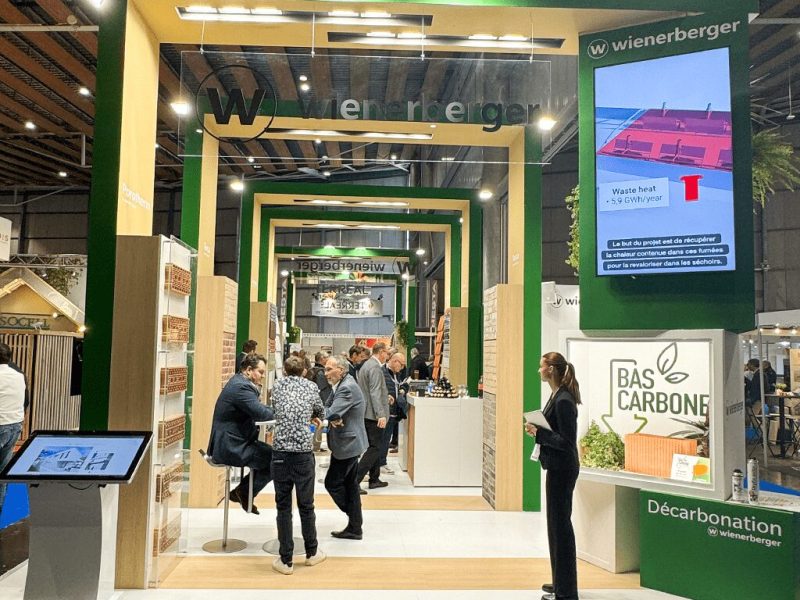 Wienerberger - Reusable stand - Nordbat 2024 - Lille, France